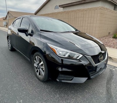 Owner 2021 Nissan Versa Black FWD Automatic SV