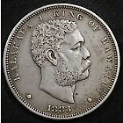 1883 Kingdom of Hawaii Silver Dollar ANACS Graded/Certified (EF45 - Cleaned)