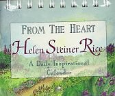 From the Heart/a Daily Inspirational Calendar - Spiral-bound Rice, Helen Ste...