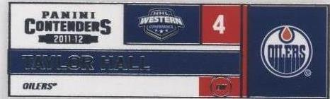 2011-12 Panini Playoff Contenders - Taylor Hall #69