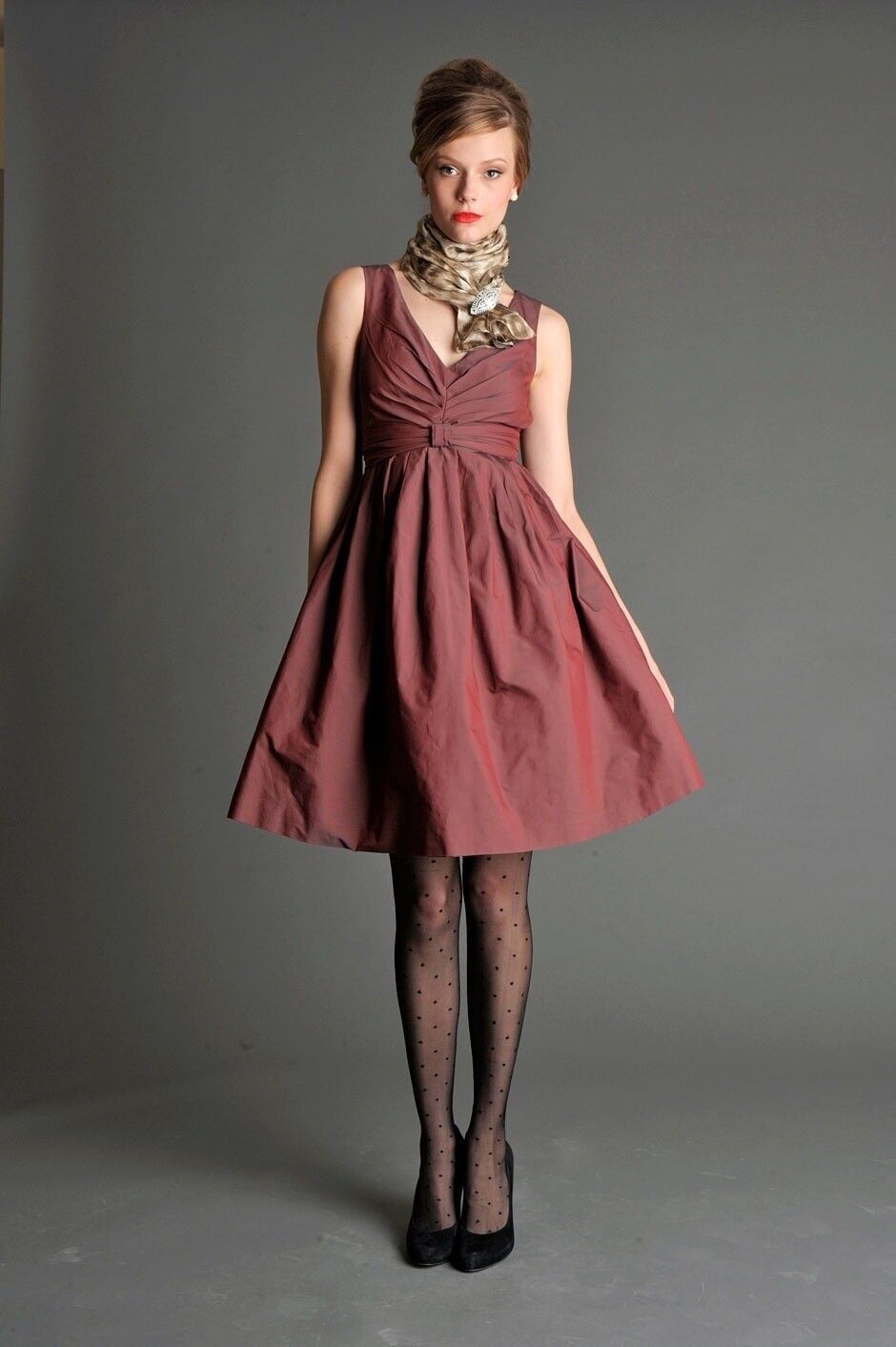 NWT Banana Republic Mad Men Fit & Flare Dress Size 0 Womans