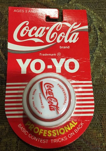 Coca-Cola Russell Yo-Yo ストリング付き VINTAGE RUSSELL SUPER COCA-COLA YOYO MEXICO GENUINE