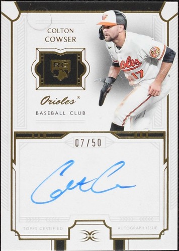 2024 Topps Definitive Collection - Colton Cowser #DRA-CC1