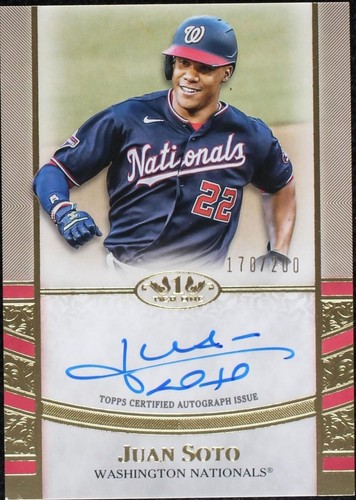 2021 Topps Tier One - Juan Soto #T1A-JS