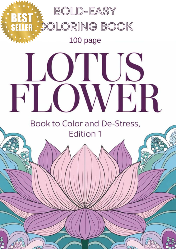LOTUS FLOWER Mandala Livro De Colorir Para Adultos - 100: for Adult Relaxation a