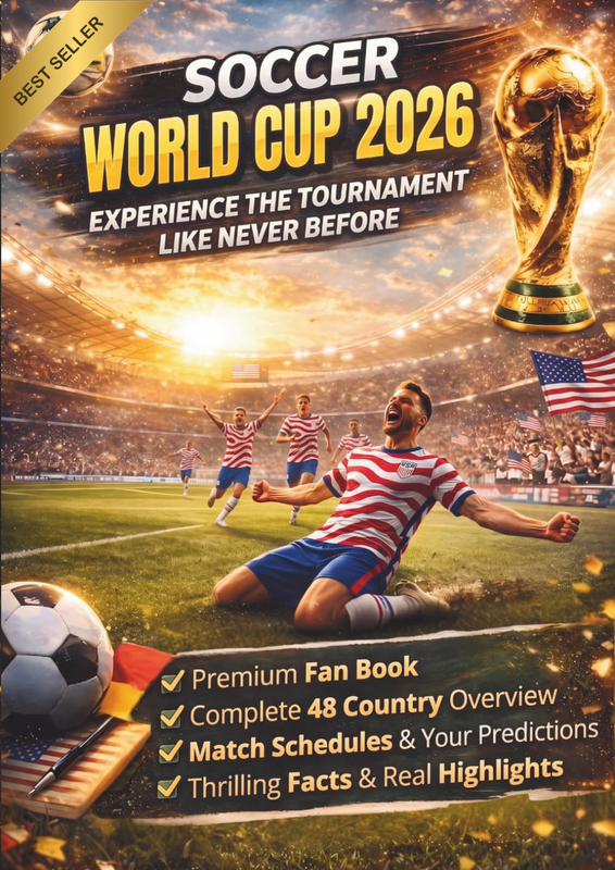 World Cup 2026: the Ultimate Soccer Fan Book: Track Every Game, Explore All Coun