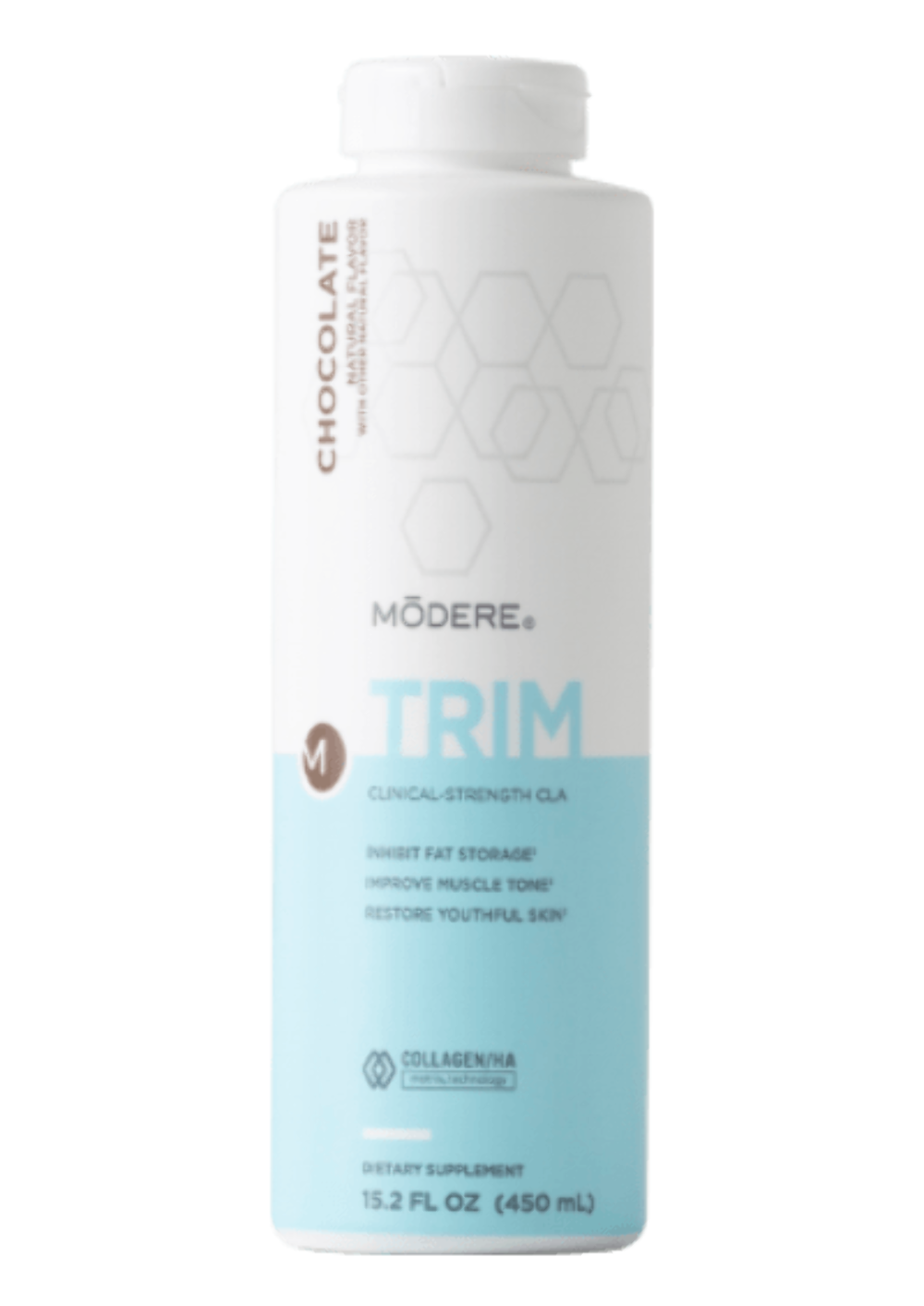 Modere TRIM Chocolate Weight loss- Collagen- CLA -Fat Loss 15.2 oz FREE SHIPPING