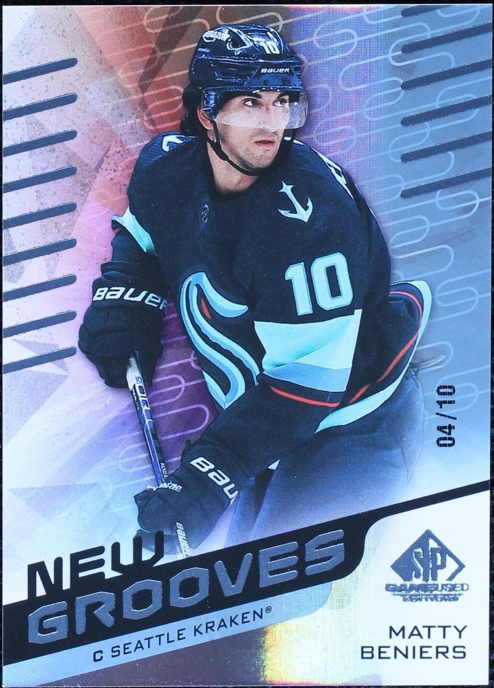 2022-23 Upper Deck SP Game Used - Matty Beniers #NG-3