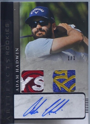 2021 Upper Deck Artifacts - Adam Hadwin #AR-AH