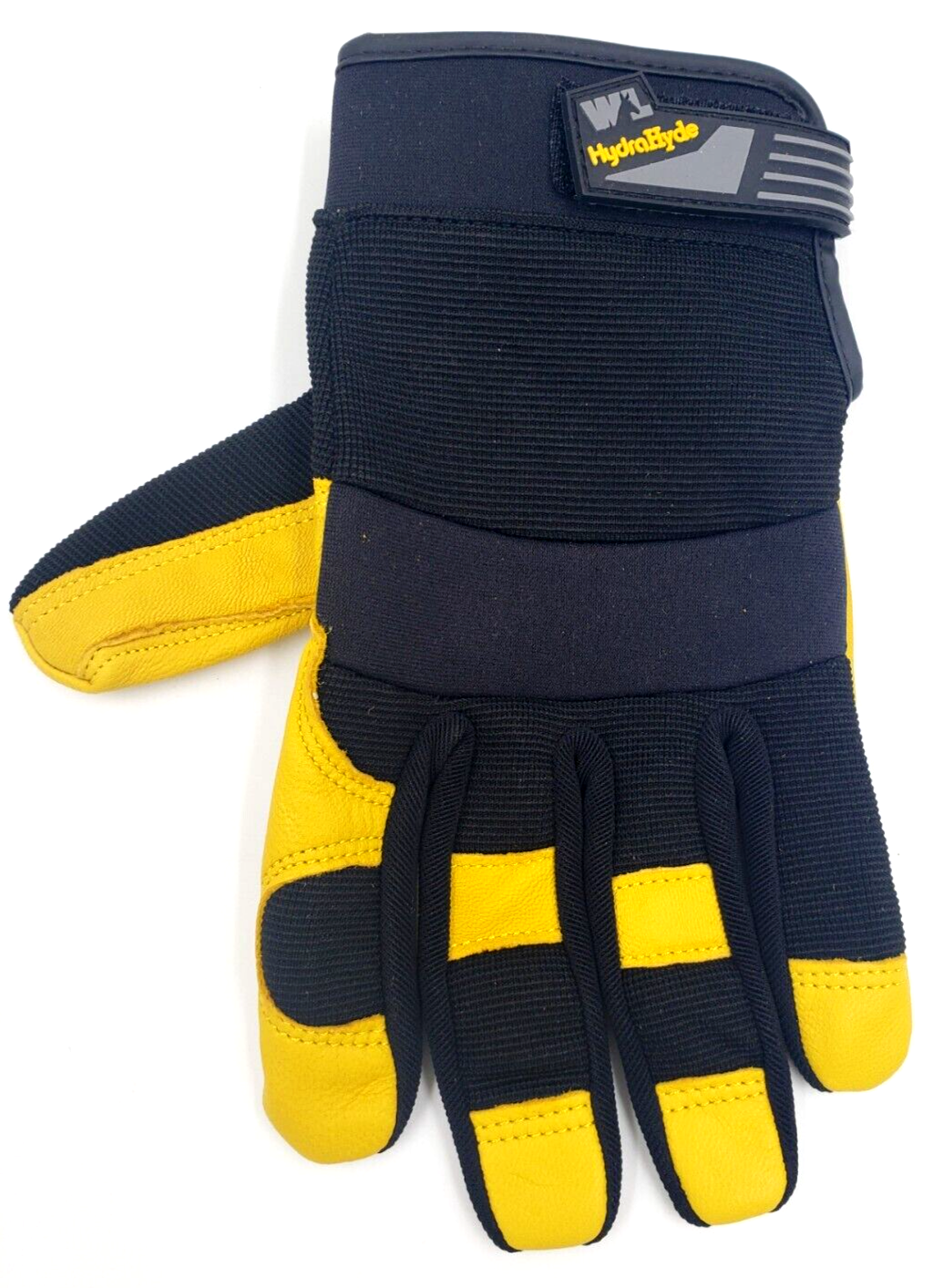WELLS LAMONT HydraHyde LEATHER WORK GLOVES Breathable Water Resistant (medium)