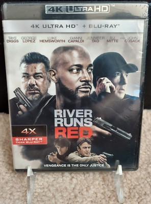 River Runs Red (4K Ultra HD + Blu-ray, 2018) Diggs, Cusack, Lopez, Hemsworth