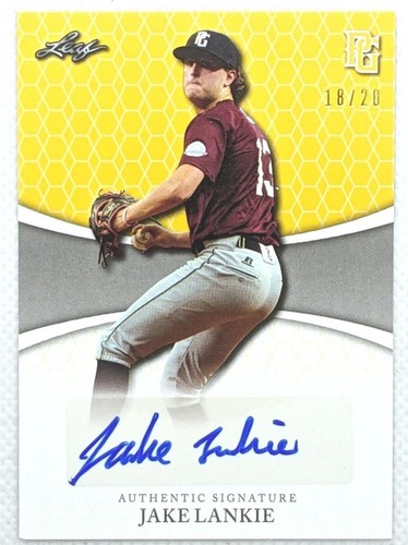 2022 Leaf Perfect Game National Showcase - Jake Lankie #BA-JL2