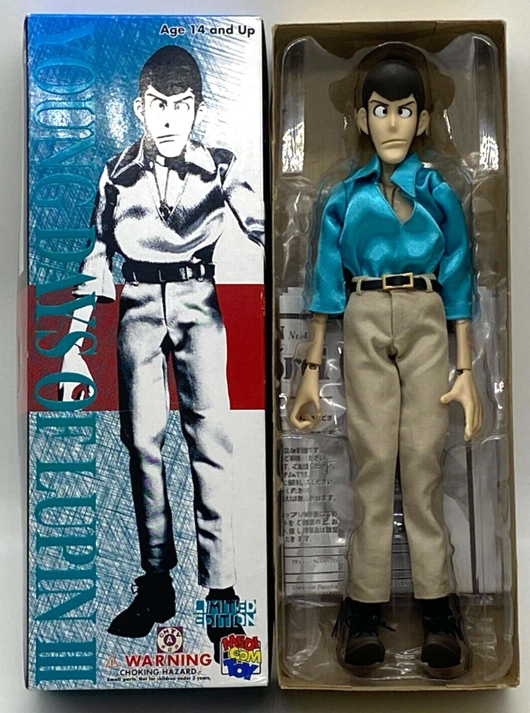 Lupin The 3rd Young Lupin 1/6 Limited Action Figure Medicom Lupin The 3rd Young Lupin 1/6 Limited Action Figure Medicom