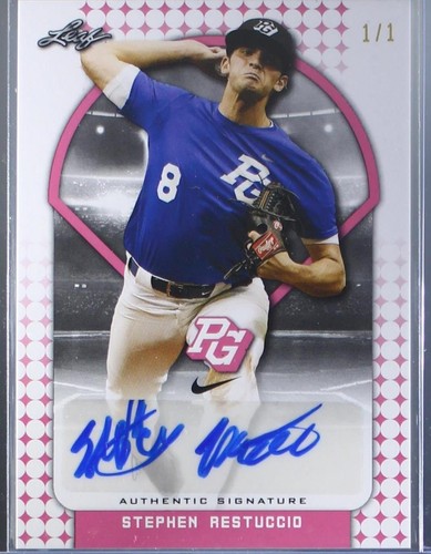 2018 Leaf Perfect Game National Showcase - Stephen Restuccio #BA-SR3