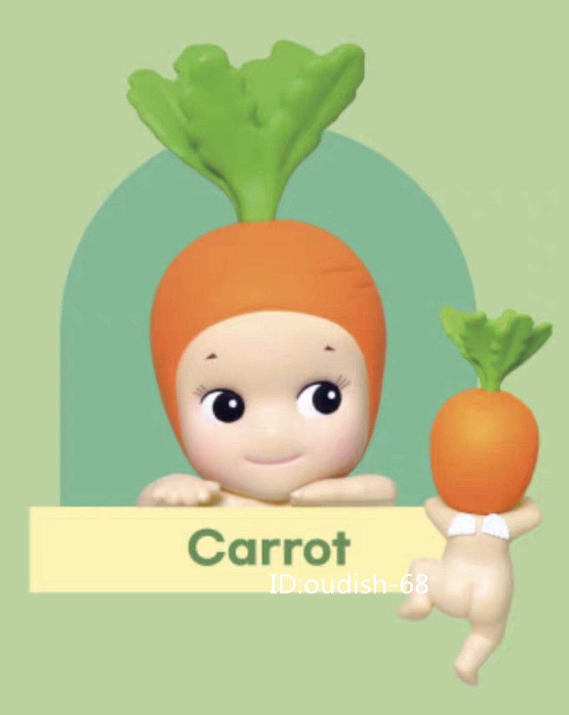 Carrot - Sonny Angel Hippers Harvest Series Mini Figure