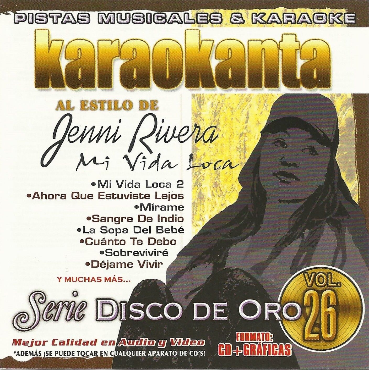 Spanish Karaoke CDGs, DVDs and Media