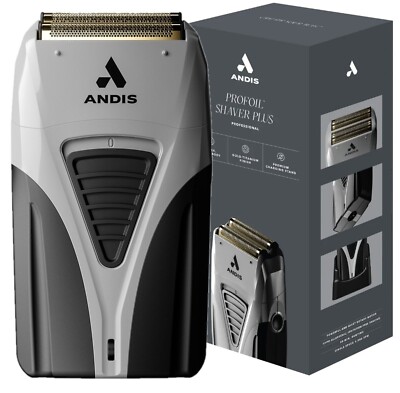 Andis Profoil Lithium Plus Titanium Double Foil Shaver TS-2 #17255 Luxury Shaver