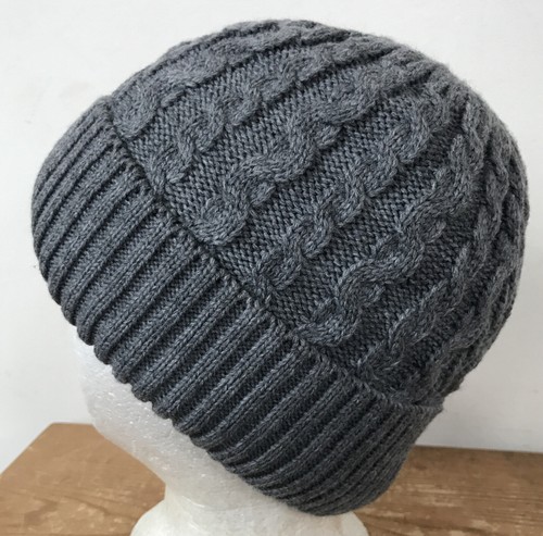CLANE MUFFLER KNIT CAP グレー clane MUFFLER KNIT CAP グレー