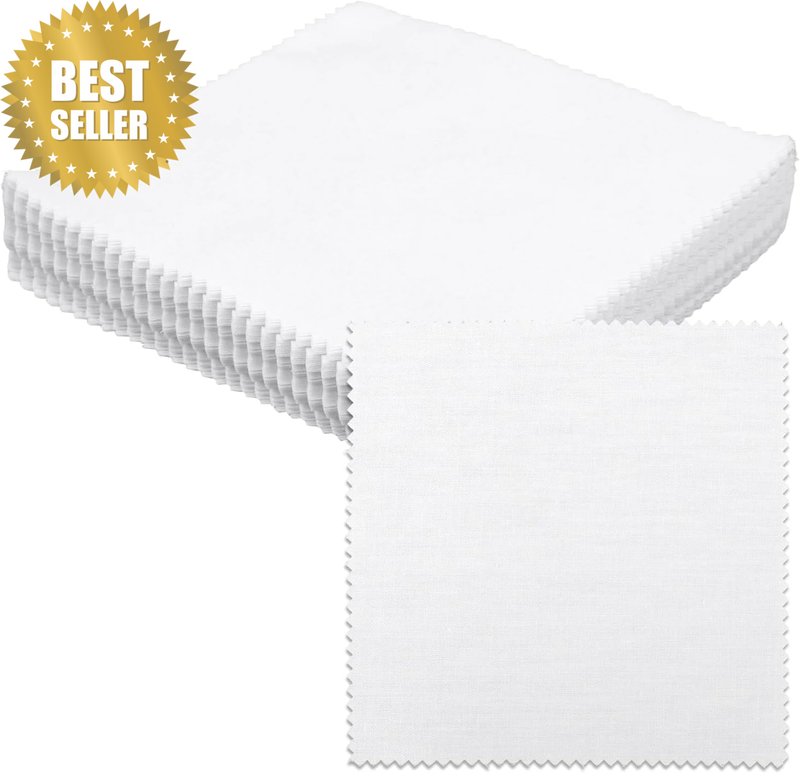 100Pcs Cotton Fabric Squares for Quilting, 12.7X12.7Cm/5X5In Precut Quilting Squ