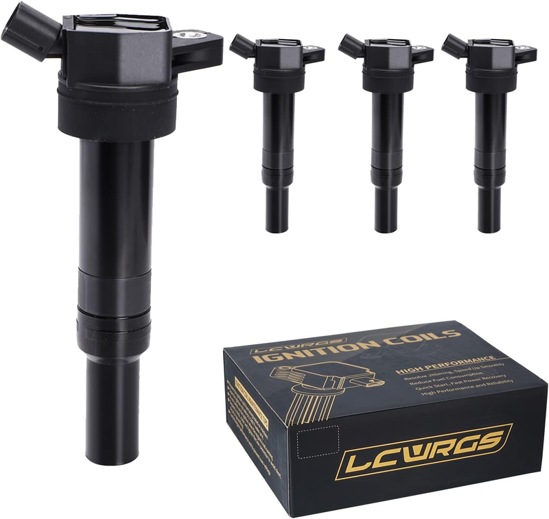 Set of 4 Ignition Coil Pack for Hyundai Elantra Tucson Kia Soul Forte 2011-2016