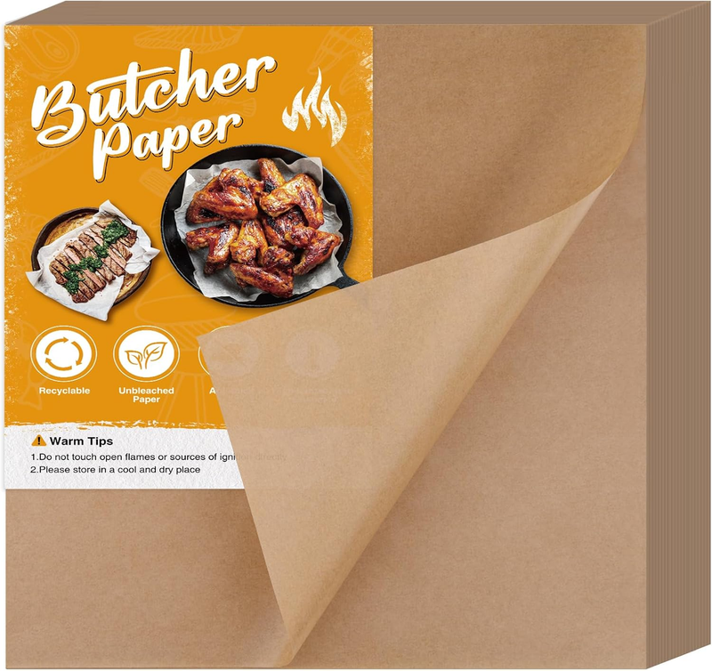 100 Sheets Brown Butcher Paper 12