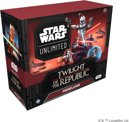 Коробка с пререлизами Star Wars Unlimited: Twilight of the Republic