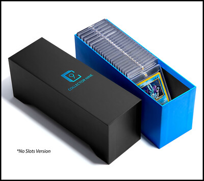 Storage Case For One-Touch Magnetic Holder w/ Slots Option | Trading Card Box Pt