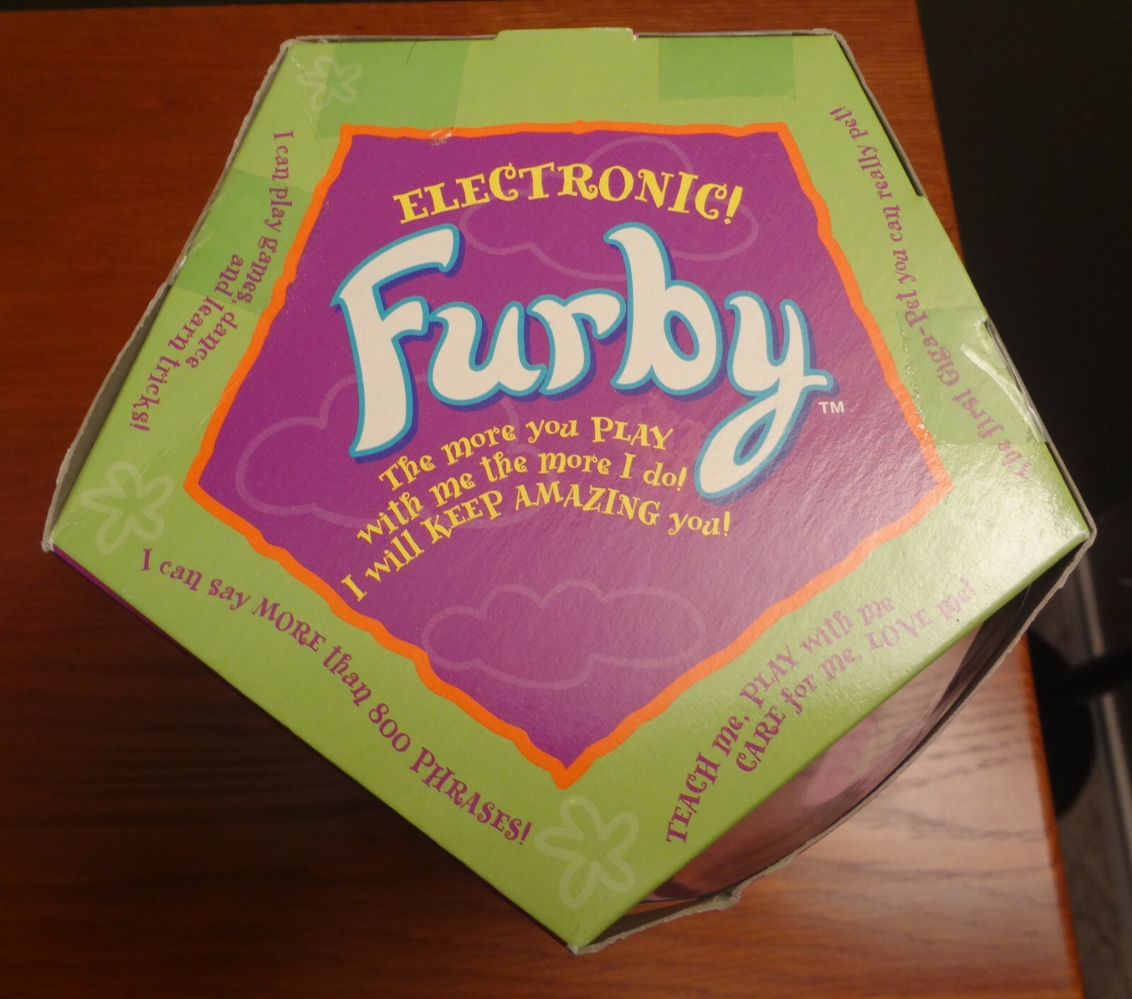 Original, never opened All white Furby in box!