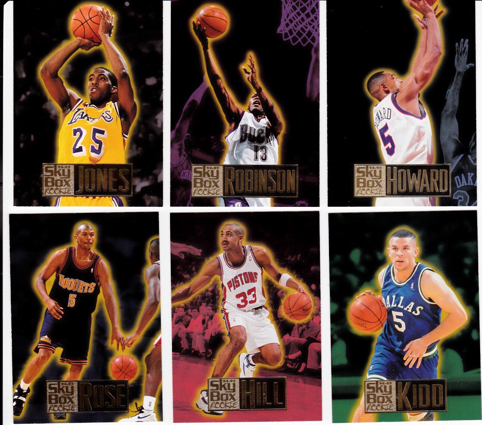 1994-95 Skybox Premium Basketball Complete 1-350 Card Set - Grant Hill, Kidd RCs 1994-95 Skybox Premium Basketball Complete 1-350 Card Set - Grant Hill, Kidd RCs