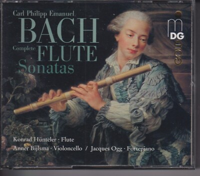 Bach, Carl Philipp Emanuel CPE Bach: Complete Flute Sonatas (CD) 2 CD Set
