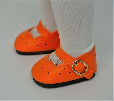 Shoes Orange for Paola Reina Wellie Wishers Doll Accessories