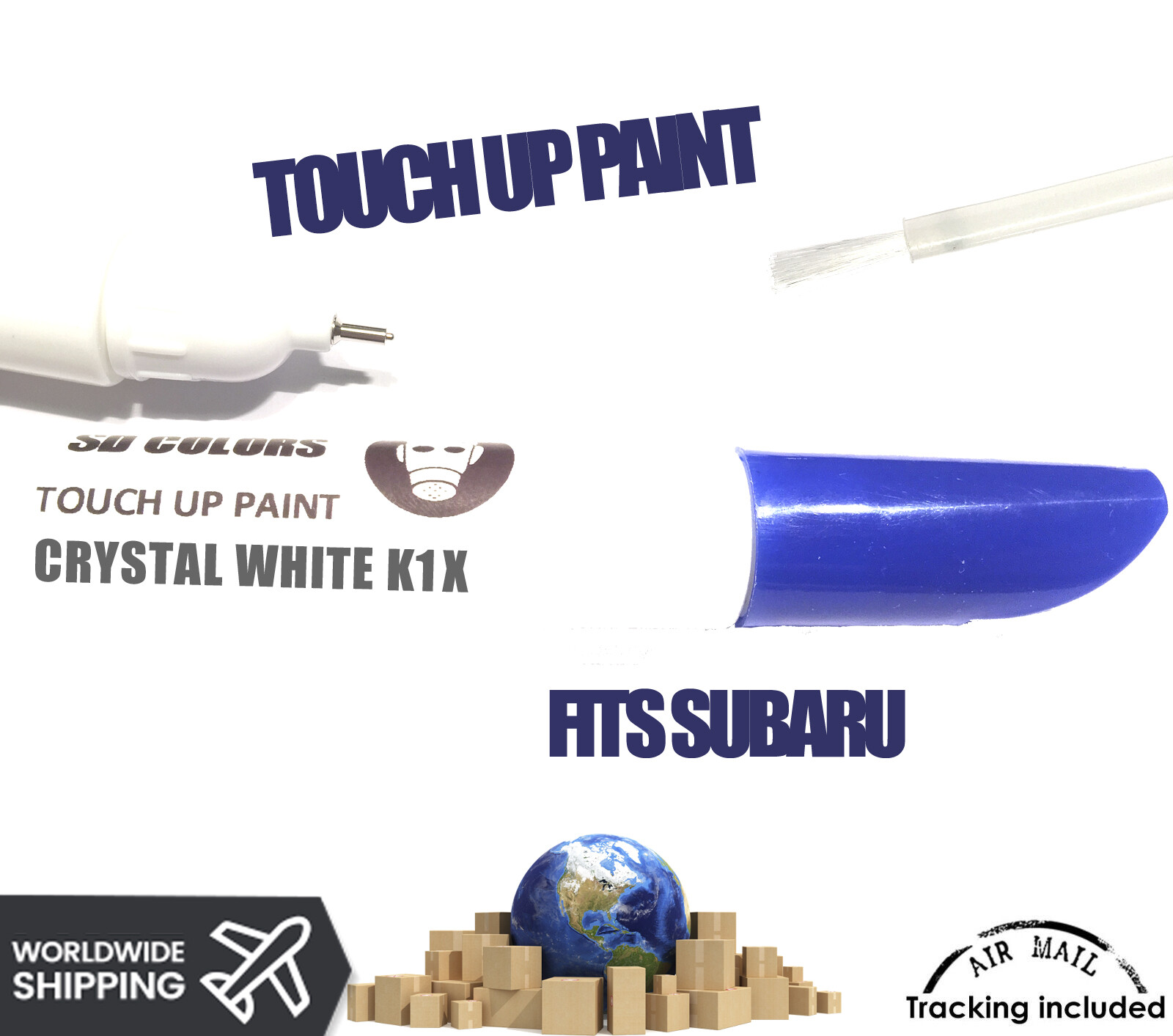Crystal White K1x New Touch Up Paint Pen Subaru Impreza Forester Outback