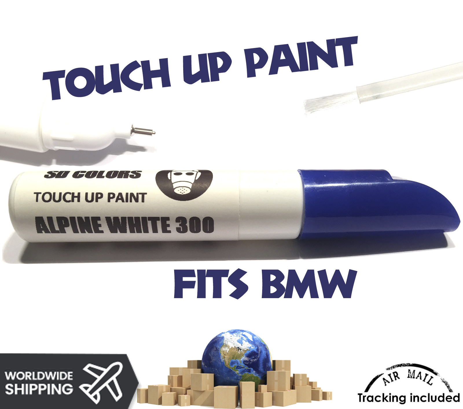 Bmw 3 4 5 6 7 Series Alpine White Iii New Touch Up Pen Alpinweiss 3