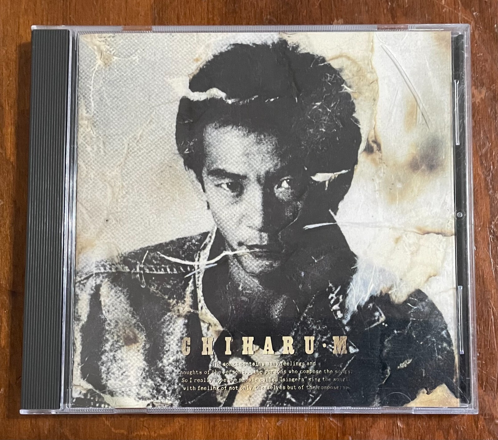 Chiharu Matsuyama Otokotachi No Uta CD 1990 Japan Import