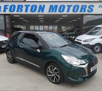 2017 Citroen DS3 1.2 PURETECH CONNECTED CHIC 3DR ONE FORMER KEEPER 64,000 MILES 