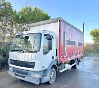 DAF LF45.150 CURTAINSIDER MANUAL GEARS SPRINGS NONE ADD BLUE CUMMINS EXPORT 7.5T