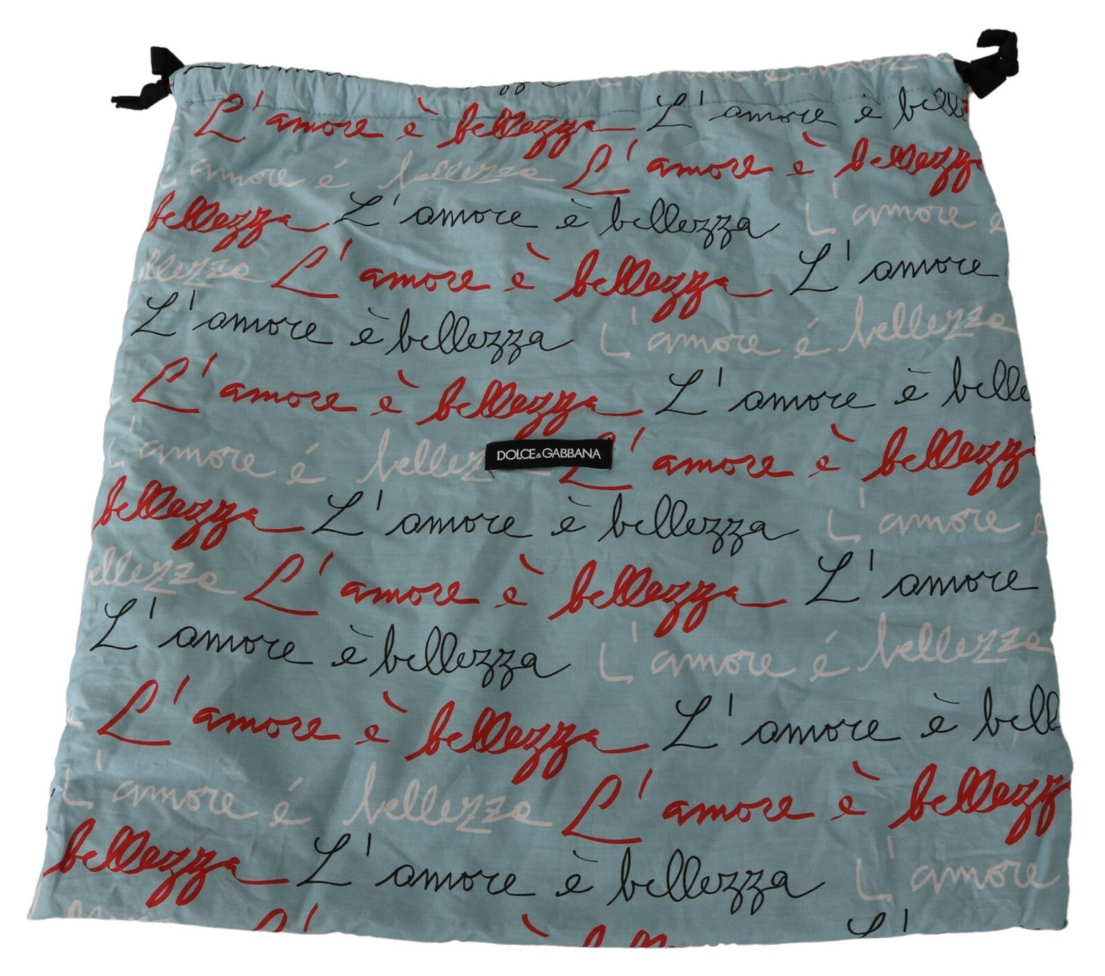 

DOLCE - GABBANA Сумка-пылесборник Синяя сумка для обуви Lamore на шнурке 42см x 42см, Синий