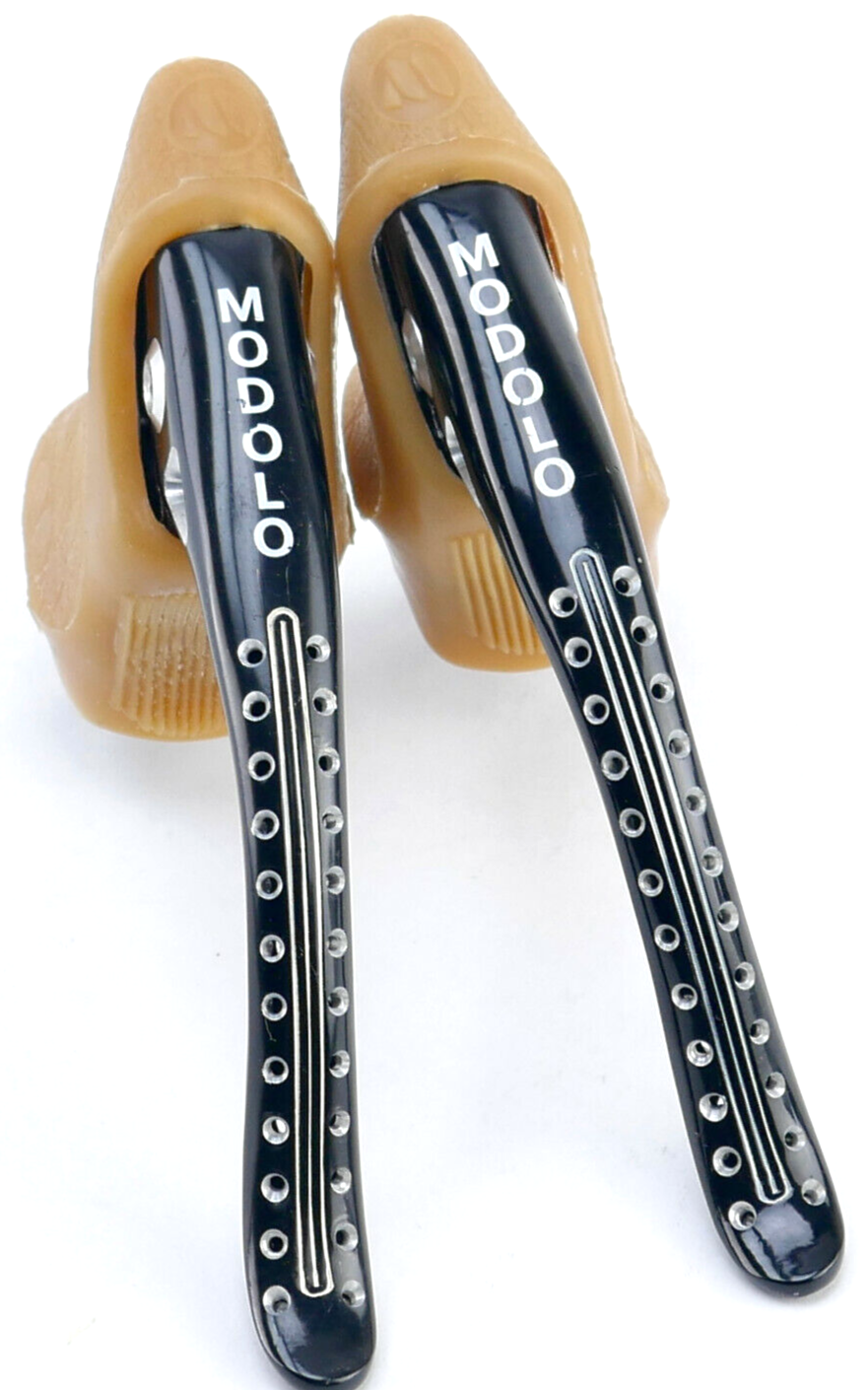 Modolo Super Prestige Brake Levers 919 Gum Hoods PRO Vintage