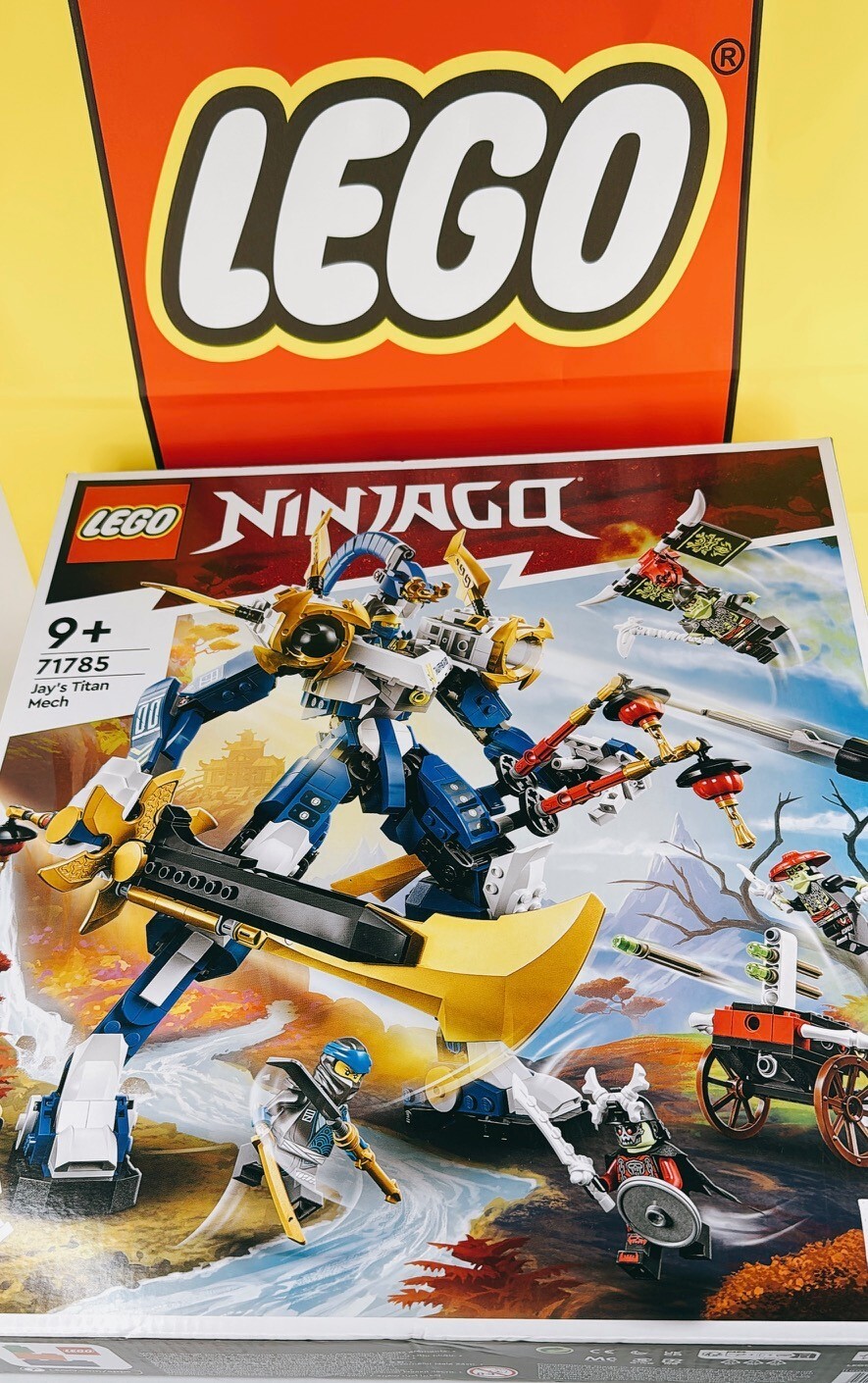 SCREAM【CD＋DVD】 LEGO 71785 Ninjago Jays Titan Mech Factory Shield New
