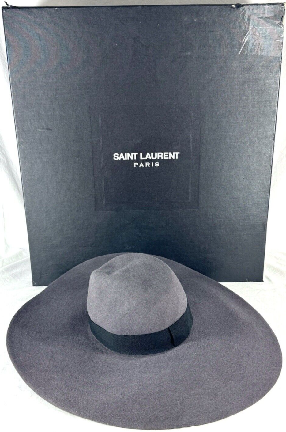 ハット Saint Laurent FW22 FEDORA (706545 3YL031000) Saint Laurent FW22 FEDORA (706545 3YL031000) (Saint Laurent