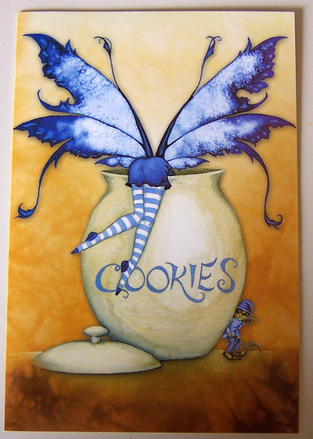 Amy Brown Fairy Faery Tin w 12 Cards & Env 2004 #95617 Sprites Too Set 11 of 12