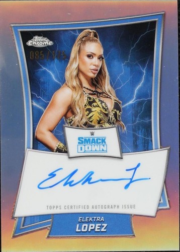 2025 Topps Chrome WWE - Elektra Lopez #BBA-ELE