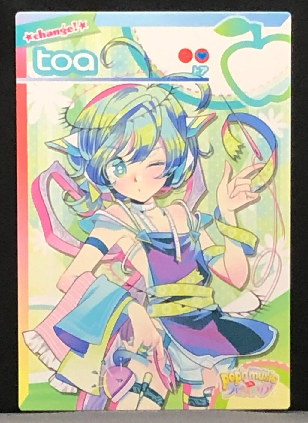 toa Pop'n Music Card TCG Japanese KONAMI PO23N055/056 0402