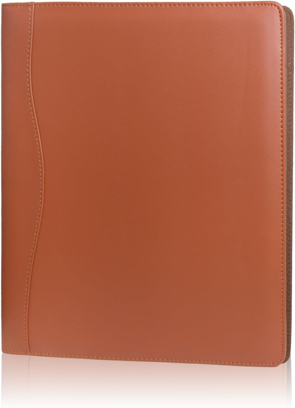 Carpeta de cartera de cuero Padfolio, Padfolio de negocios