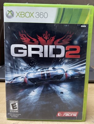 GRID 2 ( Microsoft Xbox 360 ) Racing Missing Booklet