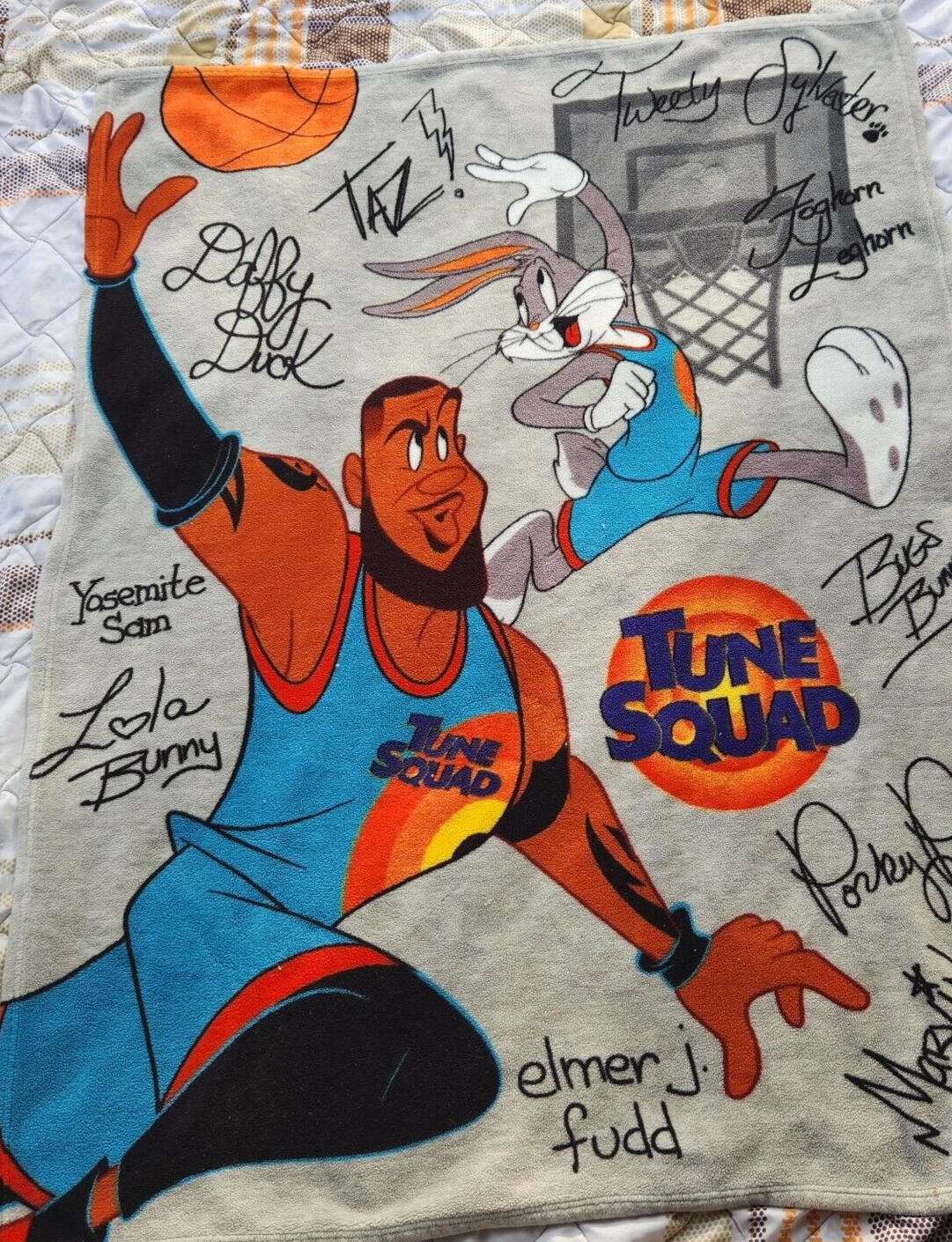 SPACE JAM A NEW LEGACY  スペースジャム　ブランケット Space Jam A New Legacy Soft Throw Blanket Lebron James
