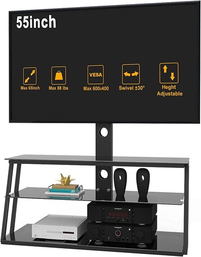 With Swivel Mount And Height Adjustable For 32- 65'' Tvs 3 S