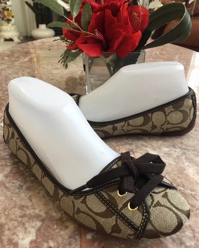 COACH Annabel Leather Flat ブラック C Coach Annabel Black Ballet Leather Pointed Toe Flat Shoes