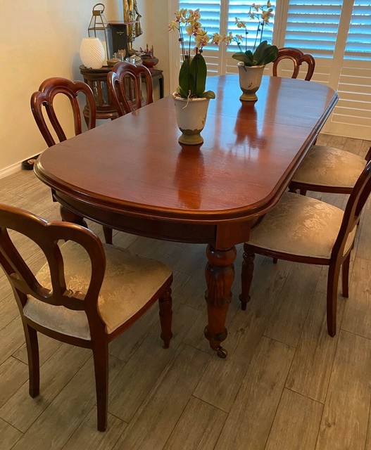 Dinning Table & 6 chairs Mahogony Dining Tables Gumtree Australia