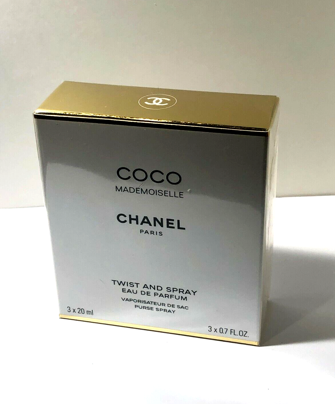 CHANEL COCO MADEMOISELLE Eau de Parfum Twist (3 x 20ml) New in Sealed Box